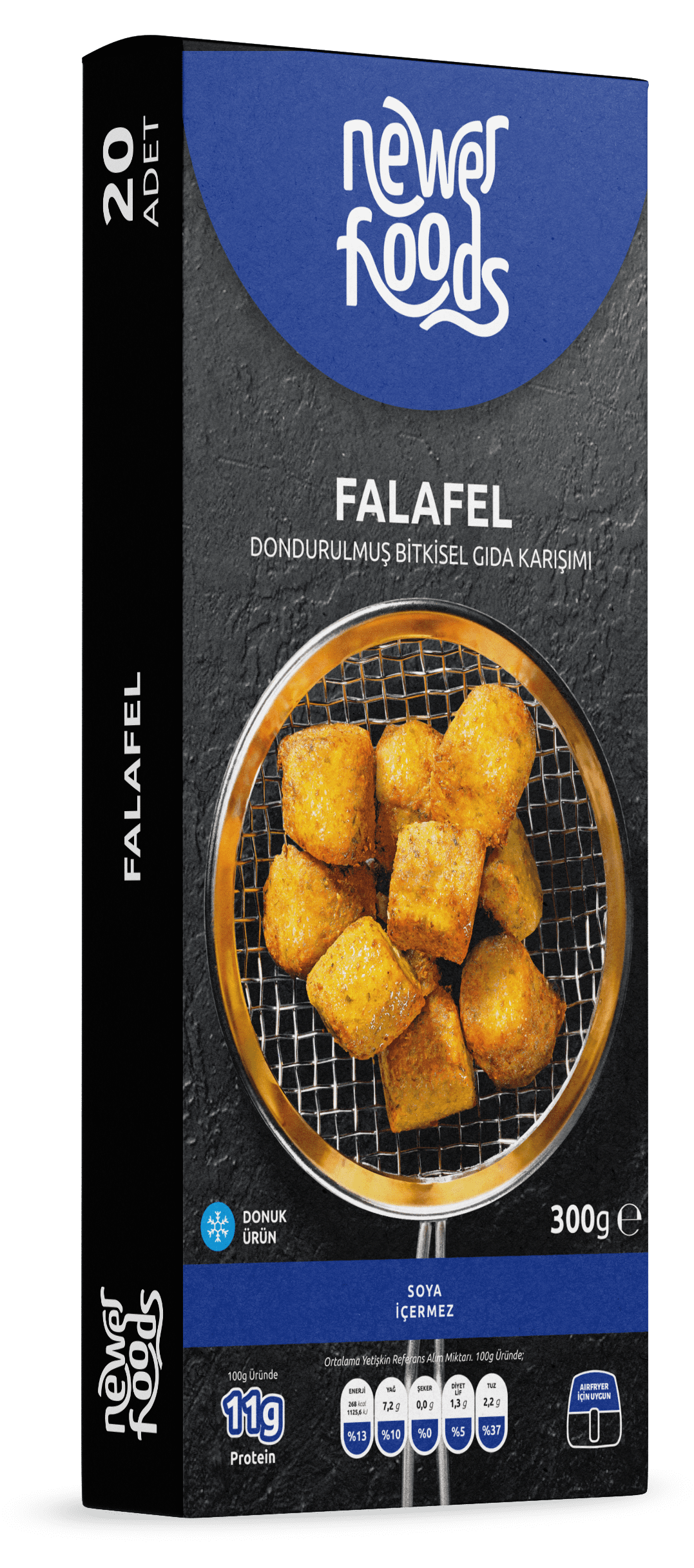 Newer Foods Falafel Mockup