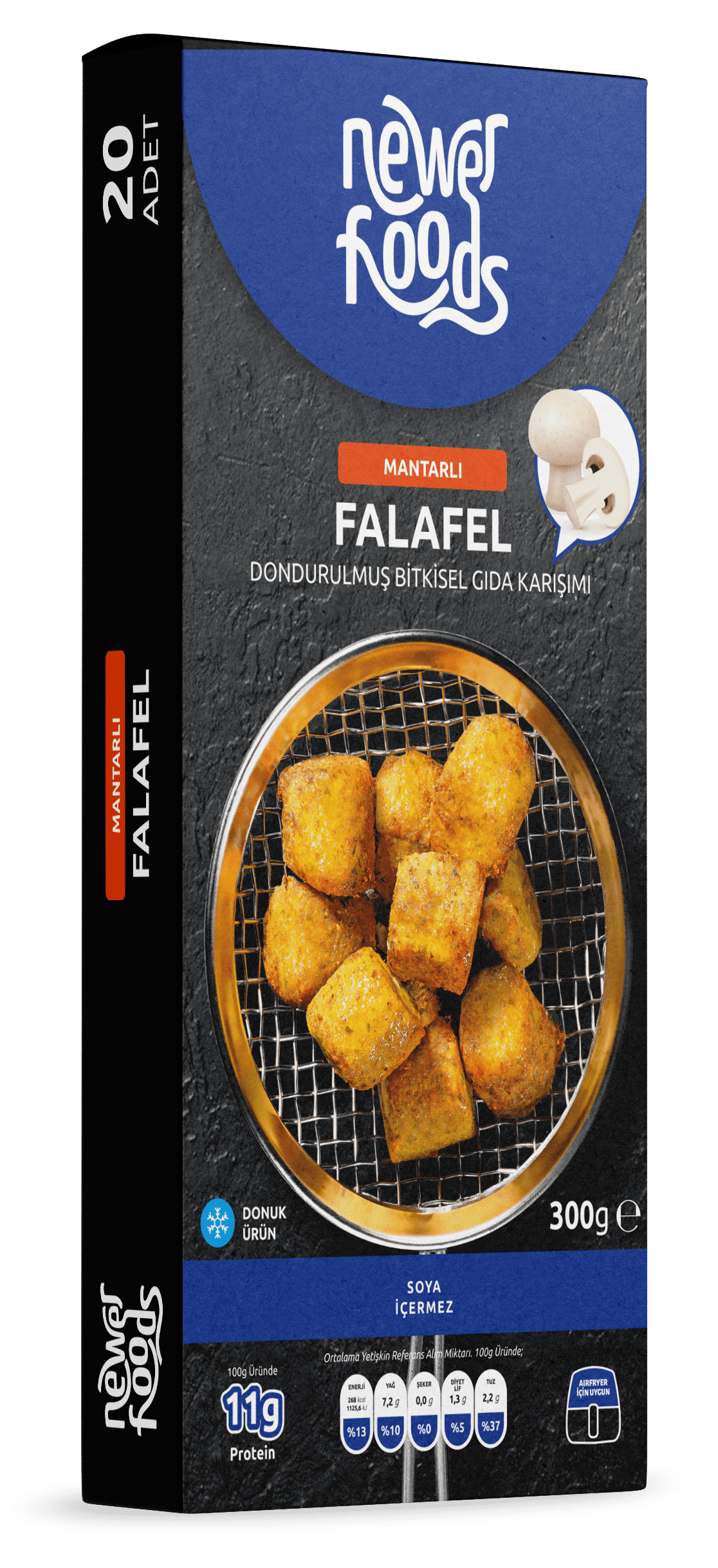 Newer Foods Falafel Mockup