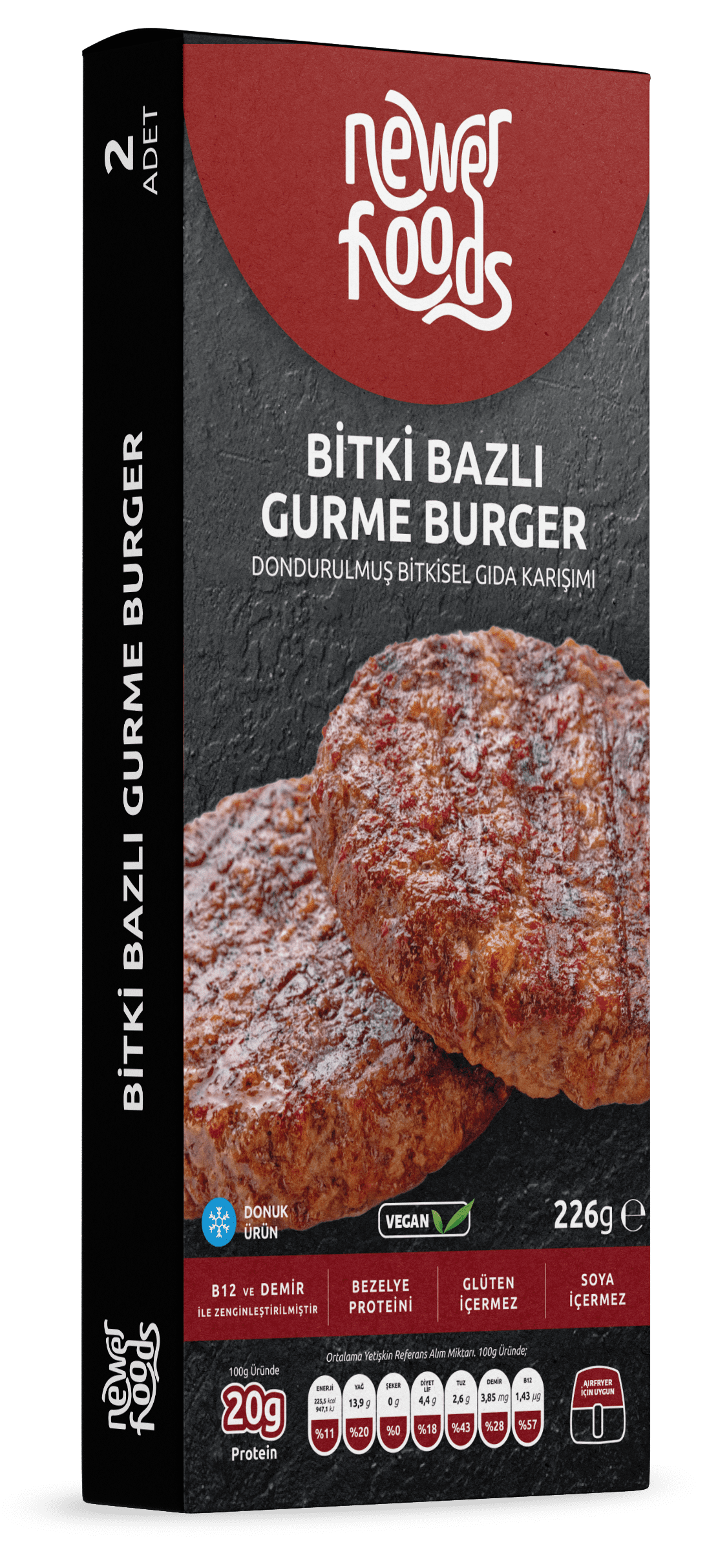 Newer Foods Gurme Burger Mockup